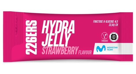 Gel énergétique 226ers hydrajelly fraise - 40g
