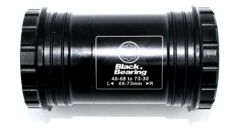 Eje de pedalier pressfit 30 con rodamiento negro (bb30)