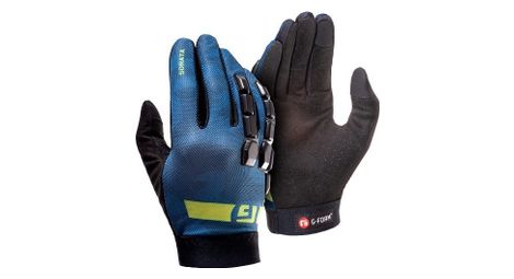 Herren mtb handschuhe g-form sorata 2 blau/grün