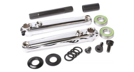 Pedalier Sunday Saker V2 LHD / RHD 175mm Chrome Boitier Inclus