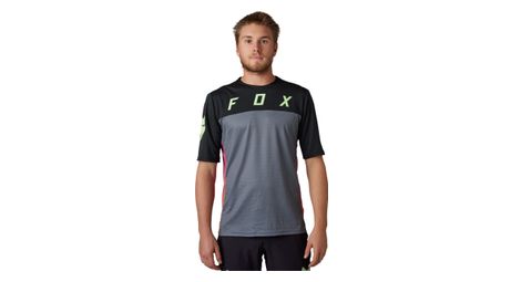 Maillot manches courtes fox defend cekt noir