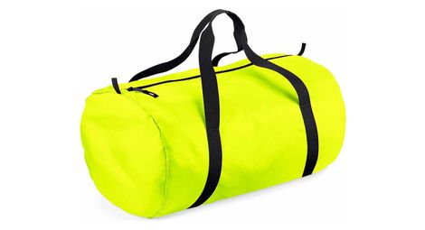 Bag base sac de voyage toile ultra leger pliant bg150 jaune fluo packaway barrel bag