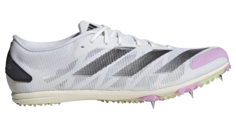 Unisex-leichtathletikschuhe adidas performance adizero xcs weiß grün rosa