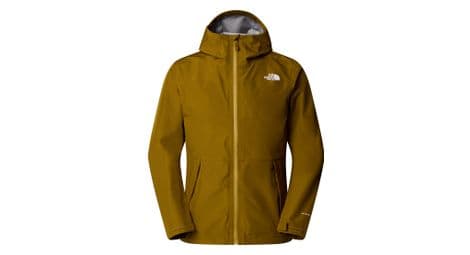 Chaqueta impermeable the north face dryzzle futurelight verde