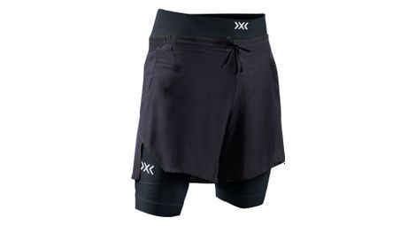 X-bionic effektor 2 en 1 pantalones cortos negro hombre