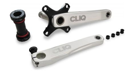 Cliq pedalier weaponz argent