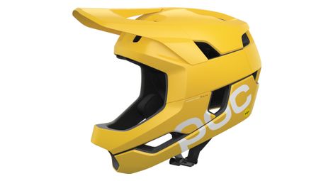 Casque intégral poc otocon race mips aventurine jaune mat