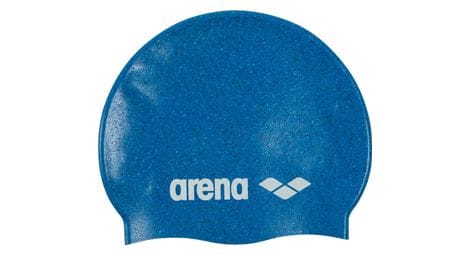Arena silicone junior cap blue