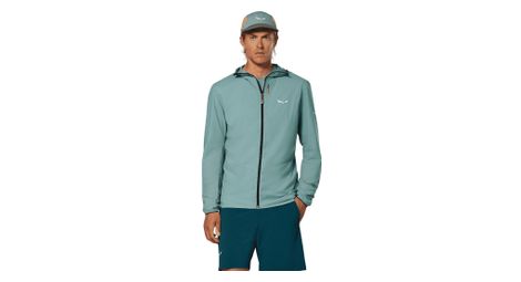 Giacca antivento Salewa Pedroc Wind HD Light blu da uomo