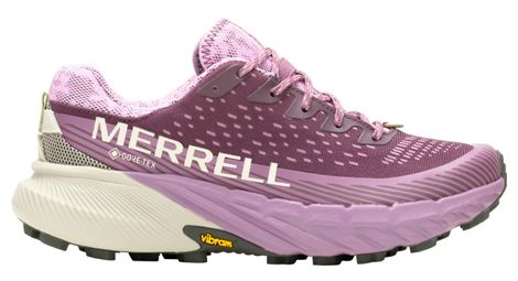 Merrell agility peak 5 gore-tex women's trail shoe purple