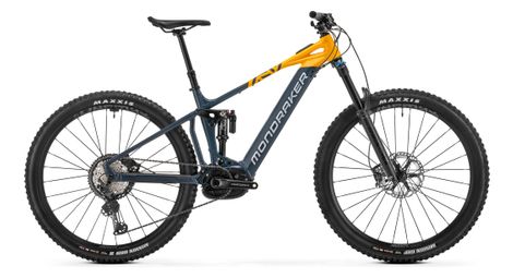 Vtt électrique tout-suspendu mondraker crafty race shimano xt 12v 750wh 29 gris jaune 2025