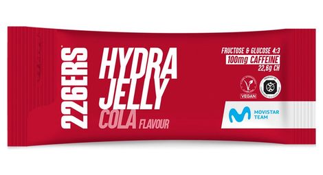 Gel énergétique 226ers hydrajelly + caféine cola - 40g