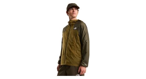 Chaqueta Softshell The North Face Ridgelite Futurefleece para hombre, color caqui