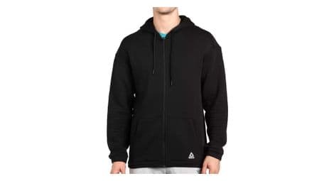 Sweat zippé noir homme reebok workout