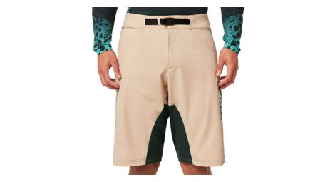 Pantaloncini da mtb oakley seeker 75 beige