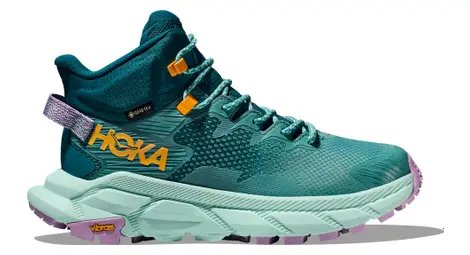 Zapatillas de senderismo hoka trail para mujer code gtx azul