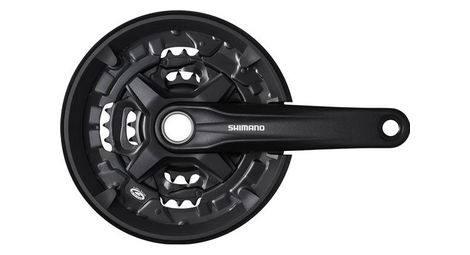shimano altus mt210 crankset 3x9s 175mm 44 32 22t black