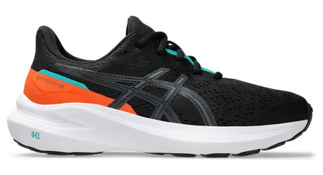 Asics gt-1000 13 gs scarpe da corsa nero/arancione bambino