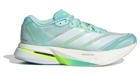adidas adizero boston 13 blue yellow women s running shoes