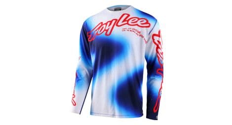 Maillot de manga larga troy lee designs sprint ultra blanco/azul