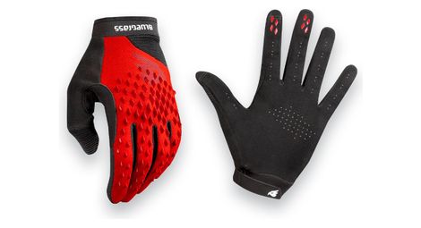 Par de guantes bluegrass prizma 3d rojo