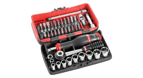 Facom coffret compact de serrage 1/4  + set de vissage 38 outils r2nanopb