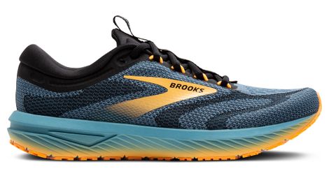 Chaussures running brooks revel 7 bleu/orange homme