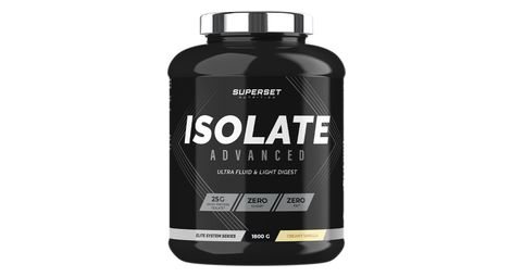 Zero isolate advanced (1,8kg) - superset nutrition - vanille -  whey isolate