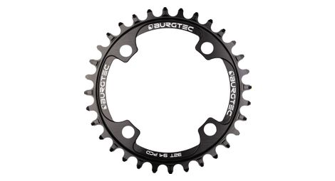Plateau Rond Burgtec Thick Thin 94 mm BCD 9/10/11/12V Noir