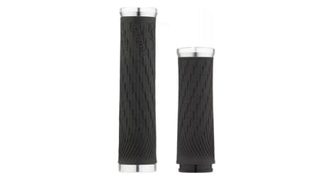 Grips sram xx1 lockrings et grips 100 et 120mm silver