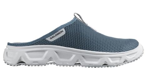 Chaussures de récupération salomon reelax slide 6.0 bleu blanc homme