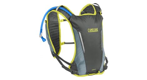 Gilet hydratation femme camelbak circuit 5l + poche à eau 1.5l gris