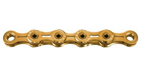 Kmc x10sl ti-n gold 114 link chain gold