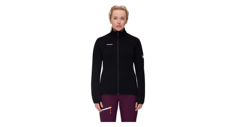 Mammut aconcagua long sleeve fleece donna nero