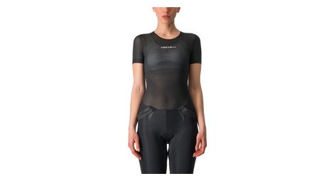 Maillot de corps manches courtes femme castelli pro mesh noir