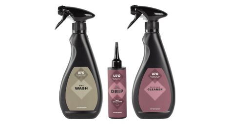 Ceramicspeed ufo wet weather essentials bundle (detergente + lubrificante)