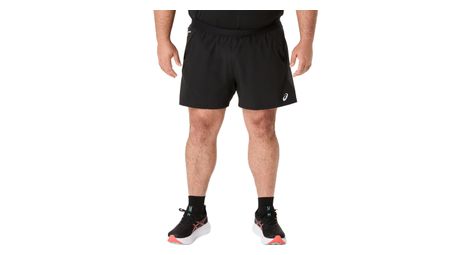 Pantaloncini asics road 5in black uomo