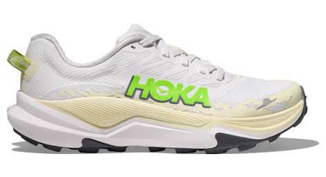 Chaussures Trail Hoka Torrent 4 Blanc/Vert Femme