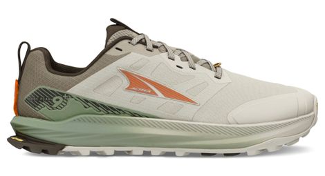 altra lone peak 9 trail running shoes gray green men s