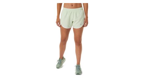 Short asics icon run 4in vert femme