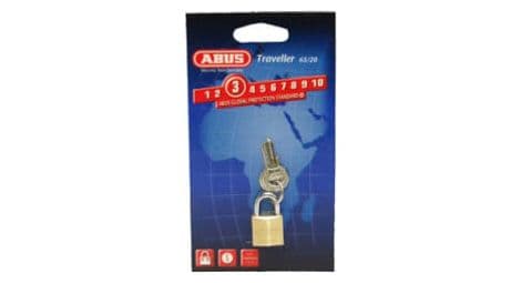 Abus cadenas 65/20mm - or - 3cm - clé