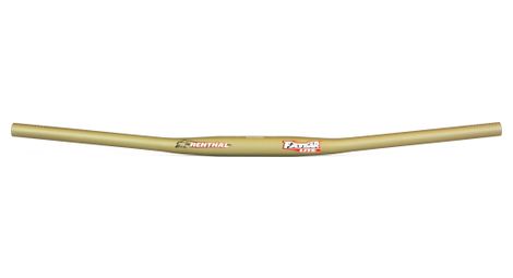 Guidon renthal fat bar lite zero rise, 780mm 31,8 gold