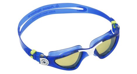 Lunettes de bain aquasphere kayenne bleu fonce verres polarises