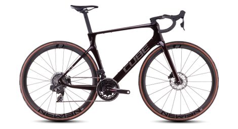 Vélo de Route Cube Agree C:62 SLX Sram Force eTap AXS 12V 700 mm Rouge Liquid 2025