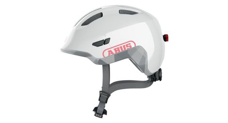 Casque abus smiley 3.0 ace led shiny blanc