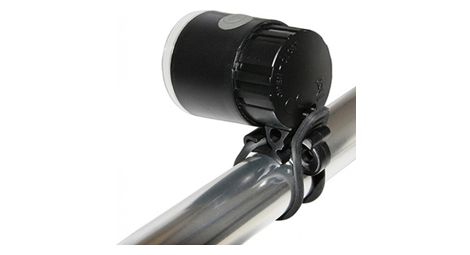 Eclairage velo a pile av sur cintre sb2 1 led noir livre avec 2 piles cr2032