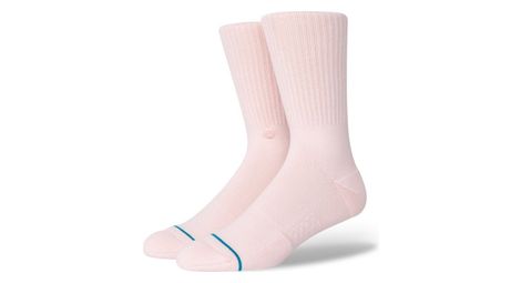Stance icon classic crew socks pink 43-46