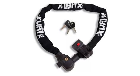 Verrouillage de la chaîne avec couvercle en nylon 1000 x 5,5 mm noir