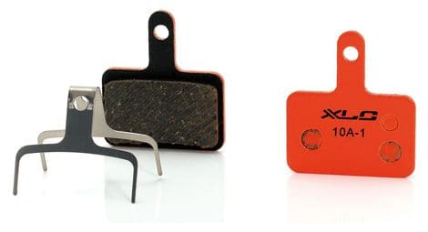 Paire de plaquettes organiques xlc bp o07 pour shimano et tektro 25 paires