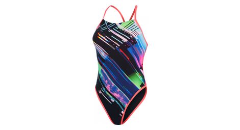 Maillot de bain femme speedo placement dos a lanieres multicouleur